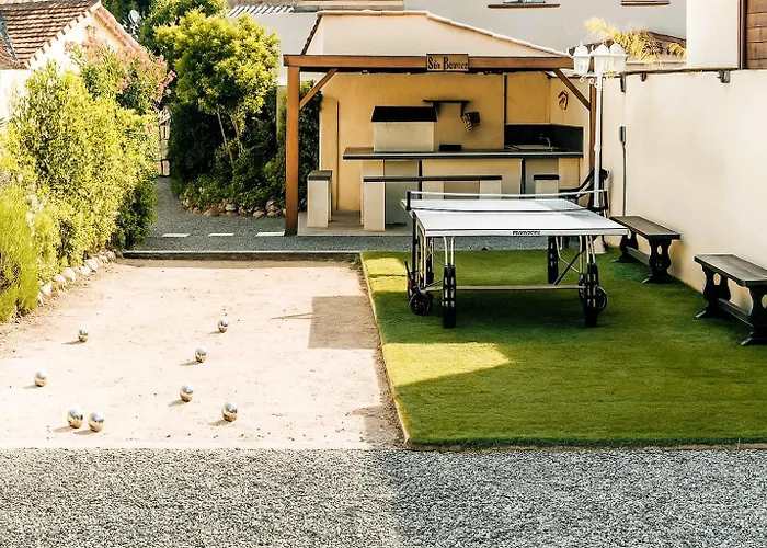 Mazet 1pers - De La Nartelle - Maxime- Piscine Partage- Parking 度假居 圣马克西姆